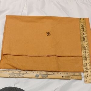 Louis Vuitton Saffron Dust Bag 14 By 10 Inch